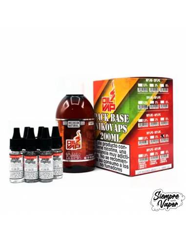 Base Pack 200ml - 3mg - Oil4Vap