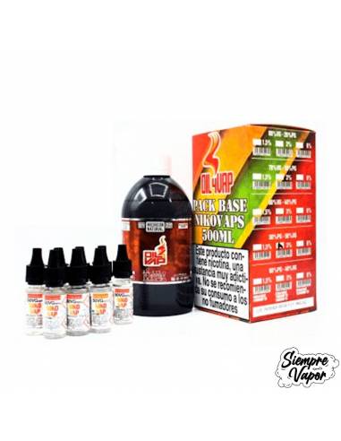 Base Pack 500ml - 1.5mg - Oil4Vap