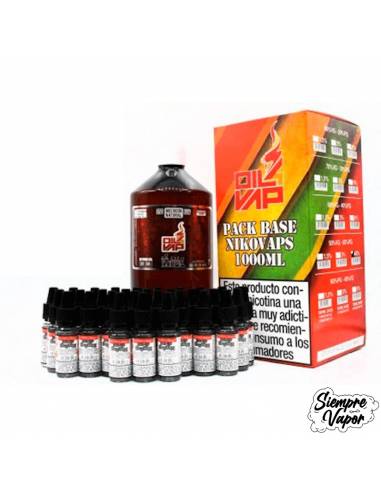 Base Pack 1000ml - 1.5mg - Oil4Vap