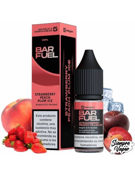 Sales Strawberry Peach Plum Ice 10ml - Bar Fuel by Hangsen