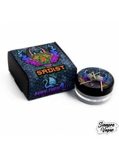 Resistencia Sadist 0.26Ohm Single Full N80+N90 - Burn Them All Coils