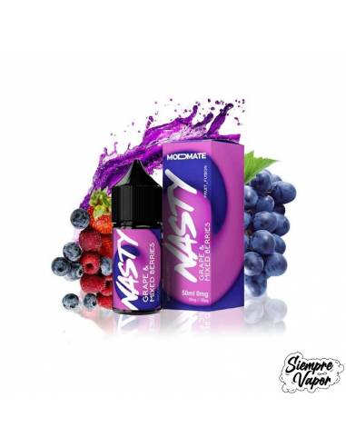Grape Mixed Berries 50ml - Nasty Juice