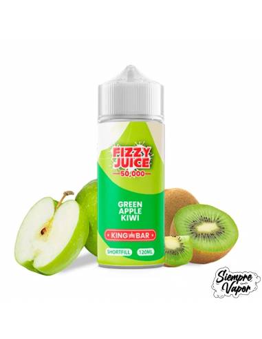 King Bar Green Apple Kiwi 100ml - Fizzy Juice