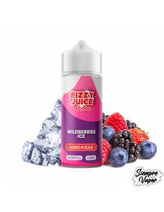 King Bar Wildberries Ice 100ml - Fizzy Juice