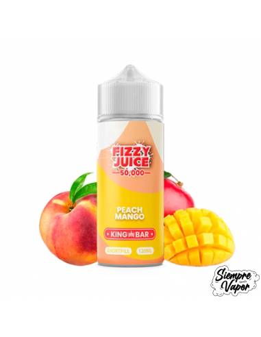 King Bar Peach Mango 100ml - Fizzy Juice