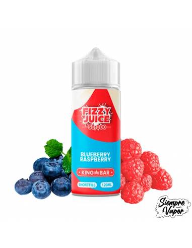 King Bar Blueberry Raspberry 100ml - Fizzy Juice