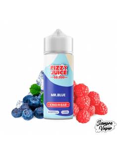 King Bar Mr Blue 100ml - Fizzy Juice