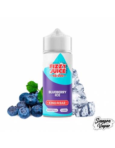 King Bar Blueberry Ice 100ml - Fizzy Juice