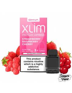 Sales Prefilled Cartridge Strawberry Razz Cherry 20mg - Oxva