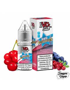 Sales Favourite Bar Salts Blueberry Cherry Cranberry 10ml - IVG