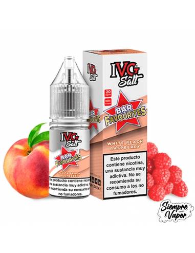 Sales Favourite Bar White Peach Raspberry 10ml - IVG