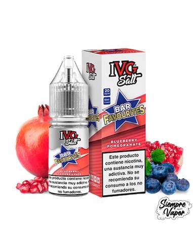 Sales Favourite Bar Salts Blueberry Pomegranate 10ml - IVG