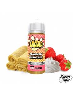 Strawberry Cream Crepe 100ml - Loaded
