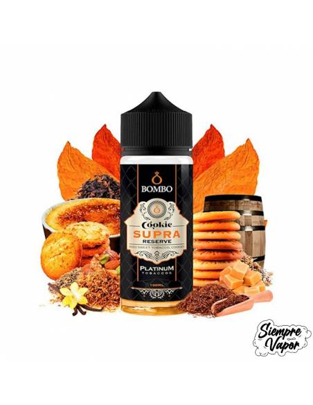 Cookie Supra Reserve 100ml - Platinum Tobaccos by Bombo