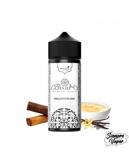 Bisha Vanilla Custard Cigar 100ml - Omerta