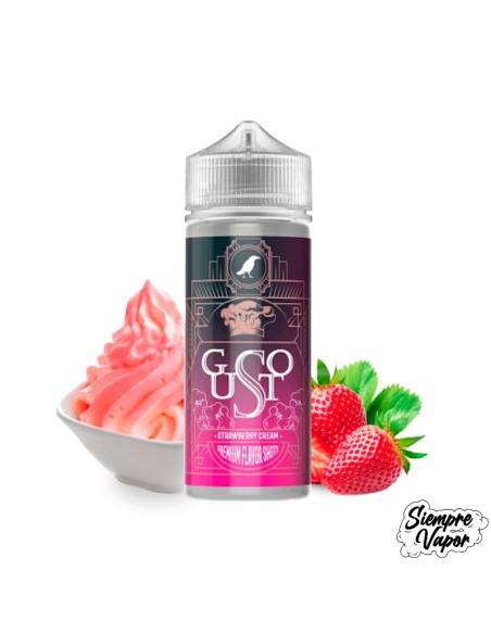 Gusto Strawberry Cream 100ml - Omerta