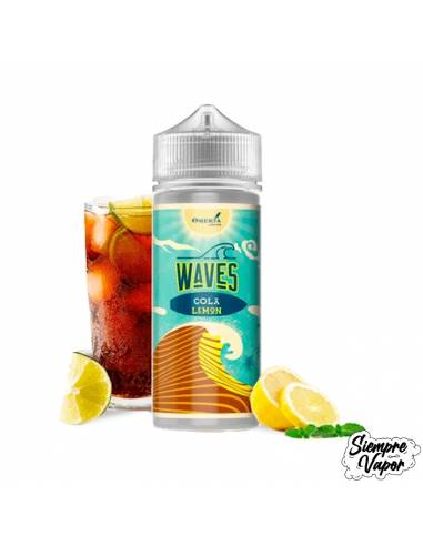 Waves Cola Lemon 100ml - Loaded