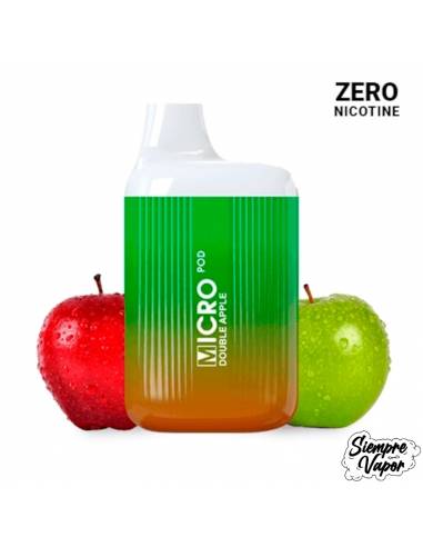 Pod Disposable Double Apple ZERO NICOTINE - Micro Pod