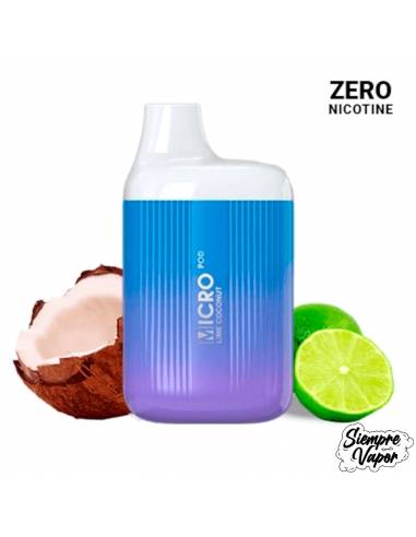 Pod Disposable Lime Coconut ZERO NICOTINE - Micro Pod