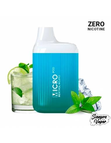 Pod Disposable Menthol Mojito ZERO NICOTINE - Micro Pod