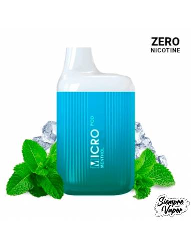 Pod Disposable Menthol ZERO NICOTINE - Micro Pod