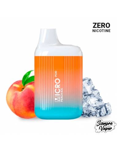 Pod Disposable Peach Ice ZERO NICOTINE - Micro Pod