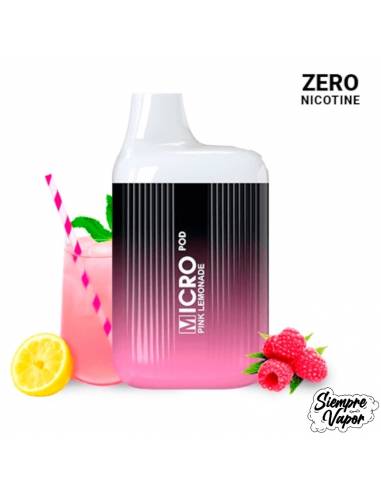 Pod Disposable Pink Lemonade ZERO NICOTINE - Micro Pod