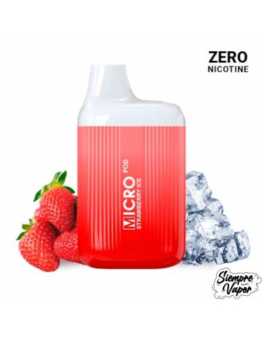 Pod Disposable Strawberry Ice ZERO NICOTINE - Micro Pod