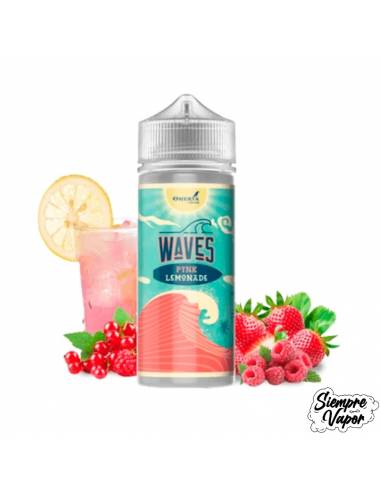 Waves Pink Lemonade100ml - Omerta