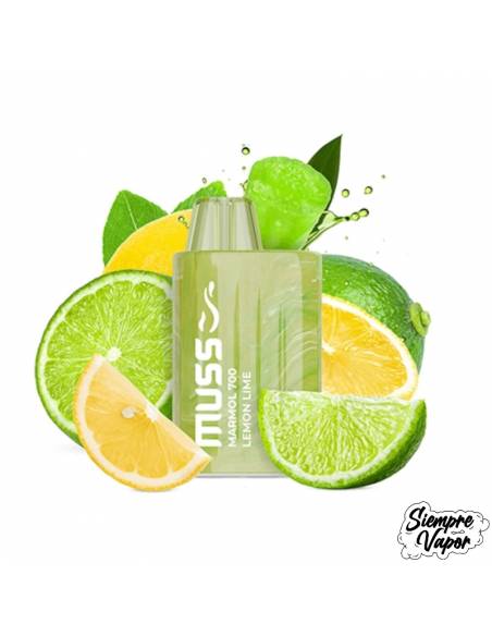 Pod 700 Disposable Lemon Lime 20mg - Muss Marmol