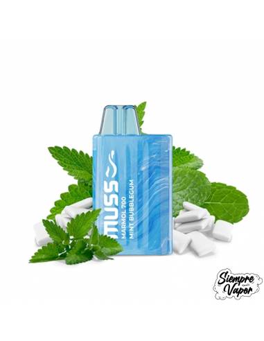 Pod 700 Disposable Mint Bubblegum 20mg - Muss Marmol