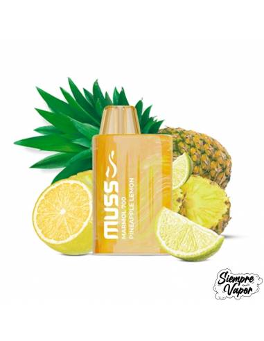 Pod 700 Disposable Pineapple Lemon 20mg - Muss Marmol