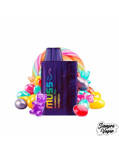 Pod 700 Disposable Rainbow 20mg - Muss Marmol