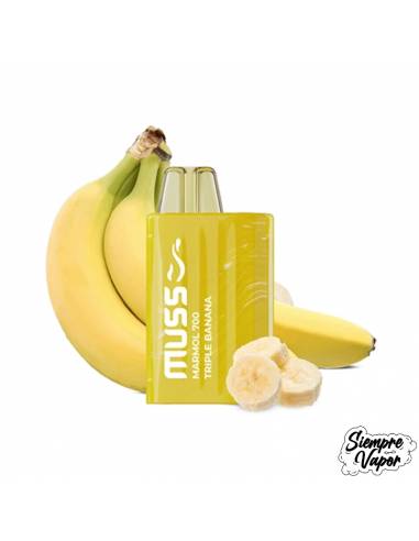 Pod 700 Disposable Triple Banana 20mg - Muss Marmol