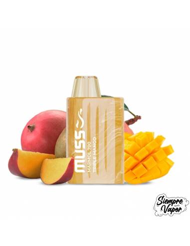 Pod Disposable Triple Mango 20mg - Muss Marmol