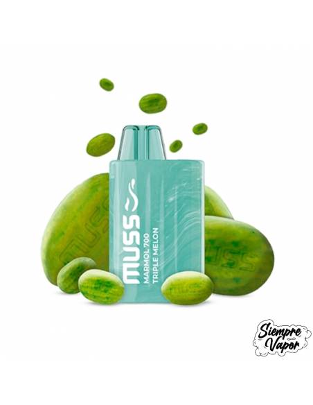 Pod 700 Disposable Triple Melon 20mg - Muss Marmol