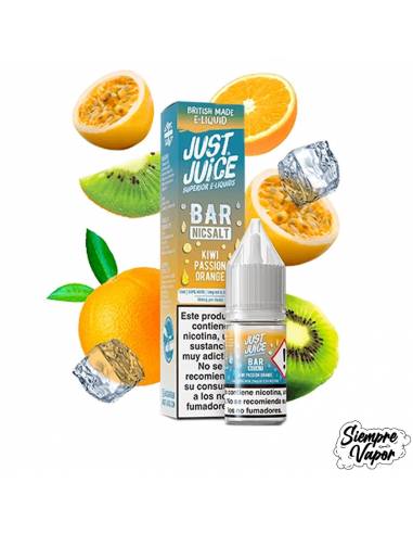 Just Juice Bar Salts Sales Kiwi Passion Orange 10ml