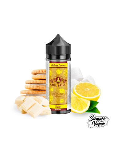 Bakers Lemons 100ml Coil Spill