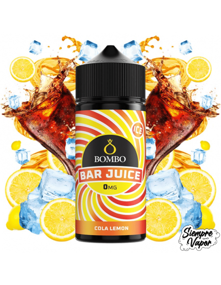 Cola Lemon Ice 100ml Bar Juice by Bombo