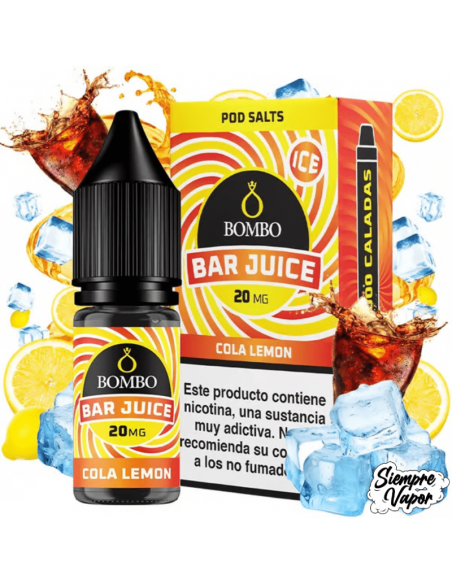 Cola Lemon Ice Sales 10ml Bar Juice by Bombo