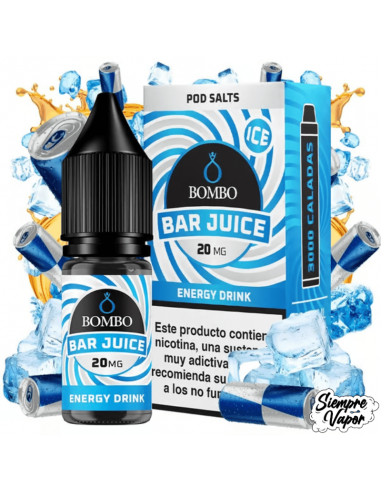 Energy Drink Ice Sales 10ml Bar Juice by Bombo