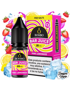 Pink Lemonade Ice Sales 10ml Bar Juice by Bombo