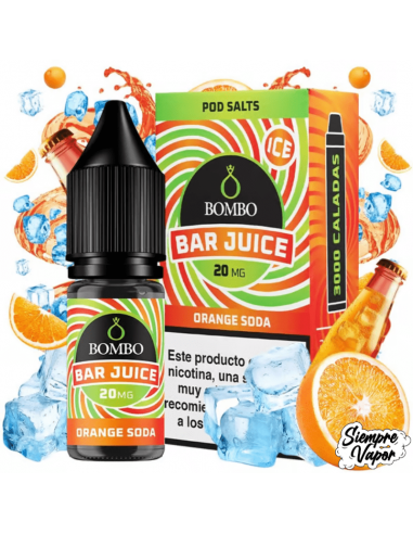 Orange Soda Ice Sales 10ml Bar Juice by Bombo