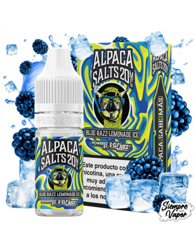 Sales Blue Razz Lemonade Ice 10ml Alpaca Salts