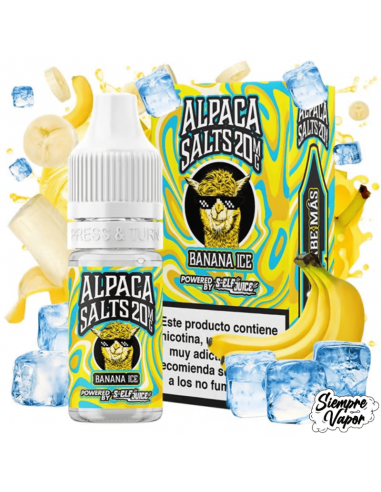 Sales Banana Ice 10ml Alpaca Salts