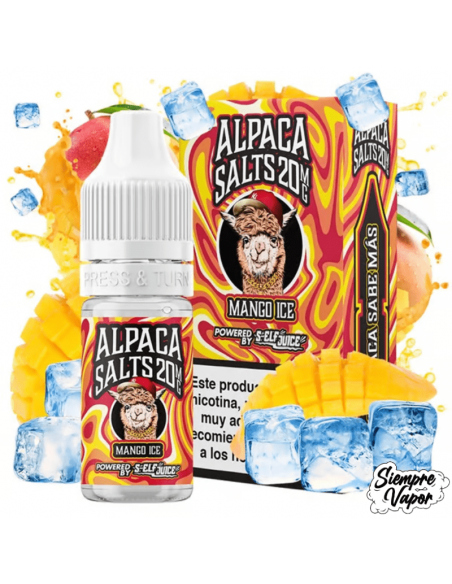 Sales Mango Ice 10ml Alpaca Salts