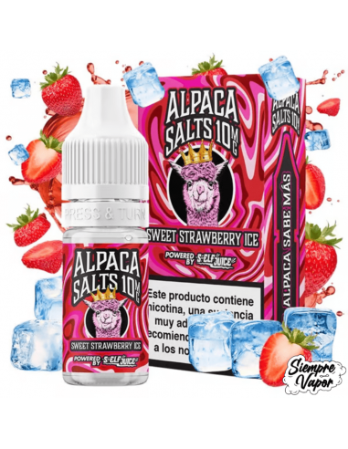 Sales Sweet Strawberry Ice 10ml Alpaca Salts