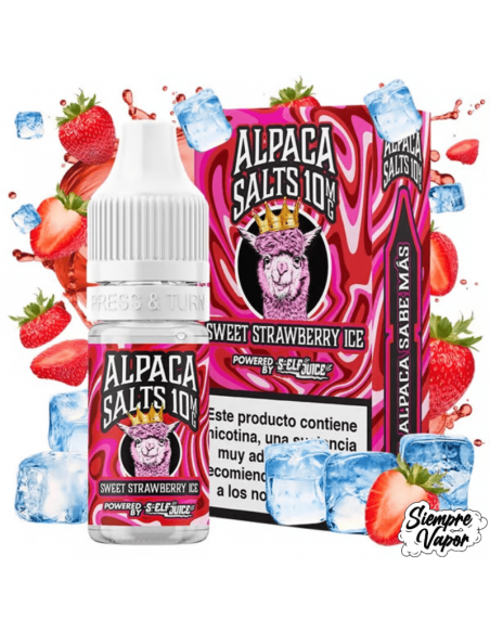 Sales Sweet Strawberry Ice 10ml Alpaca Salts