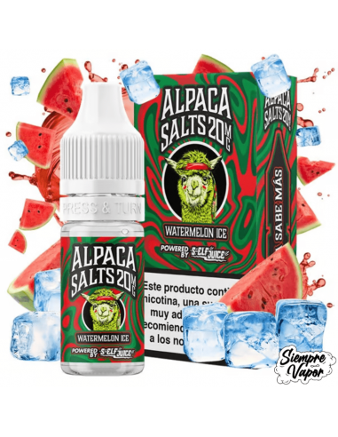 Sales Watermelon Ice 10ml Alpaca Salts