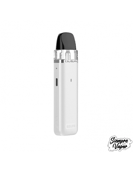 Pod Kit Caliburn G3 Lite Uwell color blanco